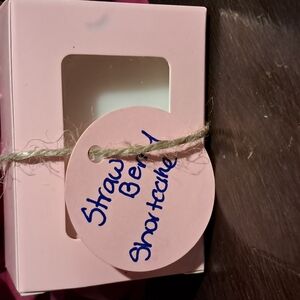 ORGANIC STRAWBERRY SHORTCAKE BAR SOAP